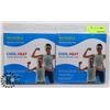 Image 1 : LOT OF TWO COOL/ HEAT MUSCLE PADS
