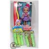Image 1 : FLAT WITH KIDS DOLL AND SKIP ROPES