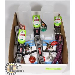 FLAT OF ASSORTED PET SUPPLIES