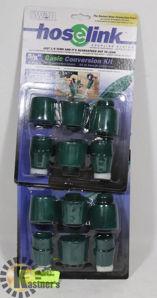 TWO HOSE LINK COUPLING SYSTEM KITS