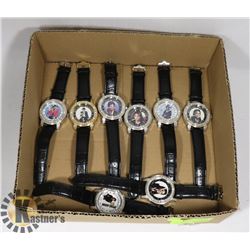 FLAT OF MICHAEL JACKSON WATCHES