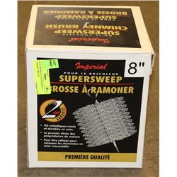 NEW IMPERIAL 8" SUPERSWEEP CHIMNEY BRUSH