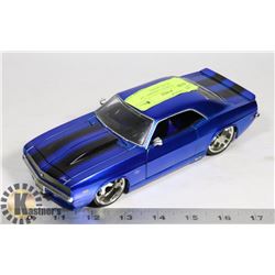 JADA 1969 CHEVY CAMARA 1/24 SCALE DIECAST MODEL