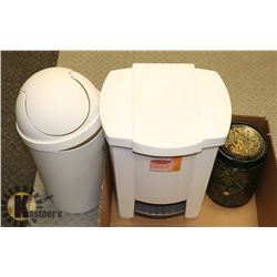 LARGE BOX W/A MISTRAL WHITE STEP CAN