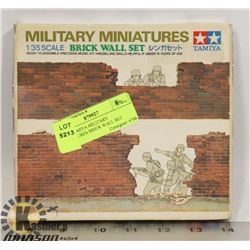 NEW TAMIYA MILITARY MINIATURES BRICK WALL SET