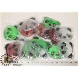 BOX OF PANDA FACE COOL/ HEAT PADS
