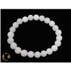 Image 1 : #6-SELENITE BEAD BRACELET 8MM/7.5"