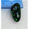Image 2 : NATURAL BLACK OPAL GEMSTONE 9 CT, 22 X 9 X 19 MM