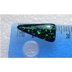 NATURAL 4.5 CT BLACK OPAL GEMSTONE 20 X 10 X 19 MM
