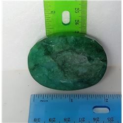 OVAL NATURAL BRAZILIAN EMERALD GEMSTONE