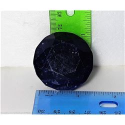 ROUND 388.90 NATURAL BLUE SAPPHIRE GEMSTONE
