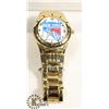 Image 1 : NEW YORK RANGERS MENS WRISTWATCH,