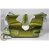 Image 1 : NEW GREEN PRINCESS FLORENCE SNAKE SKIN BAG