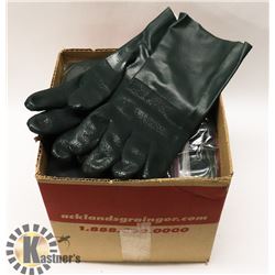 BOX OF COATED WORK GLOVES