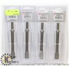 Image 1 : LOT OF 4 CHICAGO PNEUMATIC AIR CHISEL BITS