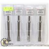 Image 1 : LOT OF 4 CHICAGO PNEUMATIC AIR CHISEL BITS