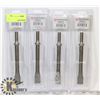Image 1 : LOT OF 4 CHICAGO PNEUMATIC AIR CHISEL BITS