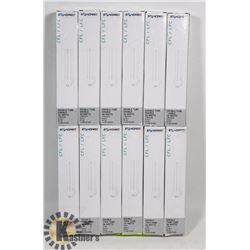 PACK OF 10 DOUBLE TWIN TUBE 26 WATTS 4 PIN BULBS