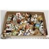 Image 1 : FLAT OF ASSORTED MINI COLLECTIBLES FIGURES