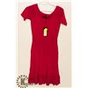 Image 1 : WOMEN DRESS SIZE (M) ROSE COLOUR