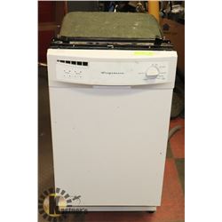 FRIGIDAIRE MINI DISHWASHER, 17-1/2" WIDE