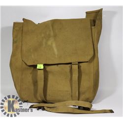 WW2 CANADIAN FORCES CANVAS BACK PACK