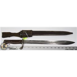 WW1 GERMAN BAYONET WITH SHEATH