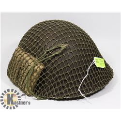 WW2 CANADIAN FORCES MK3 TURTLE HELMET WITH NET
