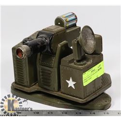 1950S TINPLATE MACHINE GUN TURRET RARE