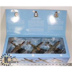 BATTLE OF BRITAIN COLLECTION OF 3 FIGHTER PLANES