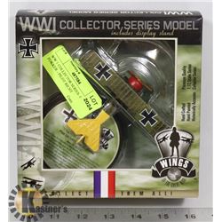 WW 1 COLLECTOR SERIES- GERMAN FOKKER - PILOT RICHT