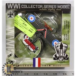WW 1 COLLECTOR SERIES- BRITISH SOPWITH CAMEL F.1