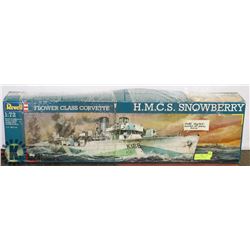 REVELL HMCS SNOWBERRY- FLOWER CALSS CORVETTE