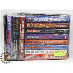 ROGUE WARRIOR HARD COVER BOOKS- 11
