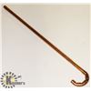 Image 1 : FOLKART CANE MADE FROM COPPER FITTINGS-  37" TALL