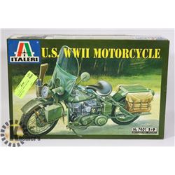 ITALERI U.S. WW 2 MOTORCYCLE MODEL KIT