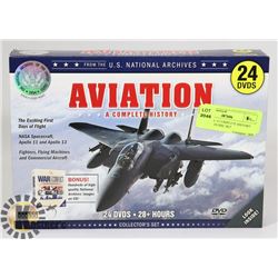 AVIATION- A COMPLETE HISTORY DVD SET- 24 DISC SET