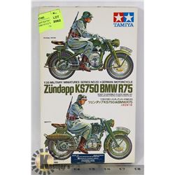 TAMIYA ZUNDAPP KS750 BMW R75 GERMAN MOTORCYCLE MOD