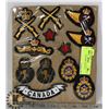 Image 1 : MILITARY PATCHES- LOT OF 12