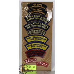 MILITARY PATCHES- LOT OF 10