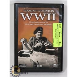 IMPORTANT MOMENTS IN WORLD WAR 2"- 4 DISC DVD SET