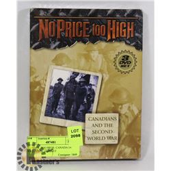 NO PRICE TOO HIGH- CANADA IN WW2- 3 DISC DVD SET