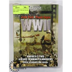 WORLD WAR 2- JOHN FORD & FRANK CAPRA- 3 DISC DVD