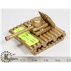 TRENCH ART TANK - MADE FROM 71-10 HEADSTAMP
