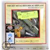 FOLKER DR.1 DIECAST HISTORICAL AIRPLANE MODEL