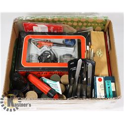 MODEL MAKING TOOLS- ASSORTED BOX LOT