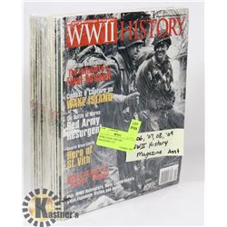 WORLD WAR 2 HISTORY- MAGAZINES- LOT