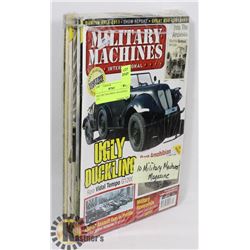 MILITARY MACHINES- MAGAZINES- LOT