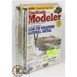 FINE SCALE MODELER "HOW TO" MAGAZINES- LOT OF 20
