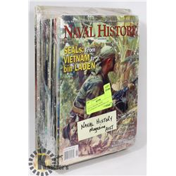 NAVAL HISTORY/ SHIPS ILLUSTRATED- MAGAZINES- LOT